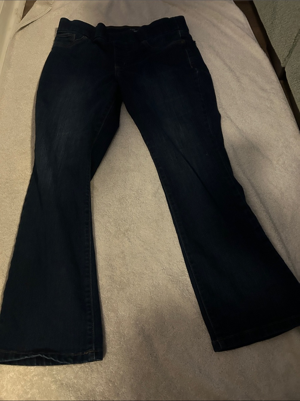 Kim Rogers Dark Blue Flare Jeans